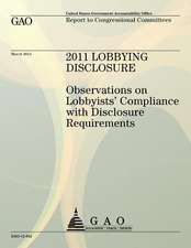 2011 Lobbying Disclosure