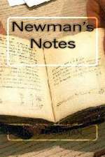 Newman's Notes