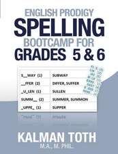 English Prodigy Spelling Bootcamp for Grades 5 & 6