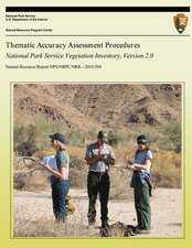 Thematic Accuracy Assessment Procedures