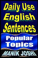 Daily Use English Sentences