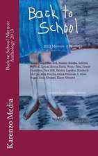 Back to School Memoir Anthology 2013