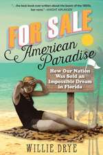 FOR SALE AMERICAN PARADISE HOWPB