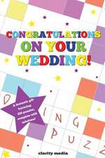 Congratulations on Your Wedding Puzzle Book