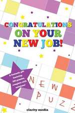 Congratulations on Your New Job Puzzle Book