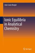 Ionic Equilibria in Analytical Chemistry