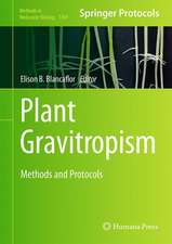 Plant Gravitropism: Methods and Protocols