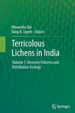 Terricolous Lichens in India: Volume 1: Diversity Patterns and Distribution Ecology