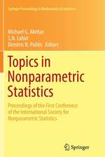 Topics in Nonparametric Statistics: Proceedings of the First Conference of the International Society for Nonparametric Statistics