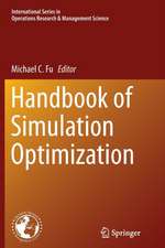 Handbook of Simulation Optimization