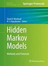 Hidden Markov Models: Methods and Protocols