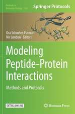 Modeling Peptide-Protein Interactions: Methods and Protocols