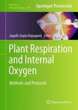 Plant Respiration and Internal Oxygen: Methods and Protocols