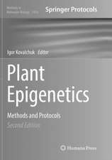 Plant Epigenetics: Methods and Protocols