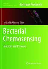 Bacterial Chemosensing: Methods and Protocols