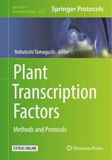 Plant Transcription Factors: Methods and Protocols