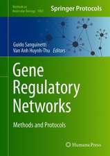 Gene Regulatory Networks: Methods and Protocols