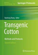 Transgenic Cotton: Methods and Protocols