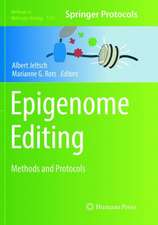 Epigenome Editing: Methods and Protocols