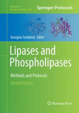 Lipases and Phospholipases: Methods and Protocols