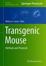 Transgenic Mouse: Methods and Protocols