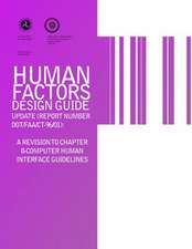 Human Factors Design Guide Update (Report Number Dot/FAA/CT-96/01)