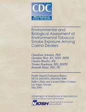 Environmental and Biological Assessment of Environmental Tobacco Smoke Exposure Among Casino Dealers