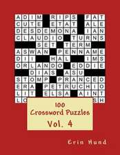 100 Crossword Puzzles Vol. 4