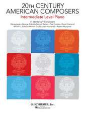 20th Century American Composers - Intermediate Level Piano