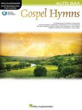 Gospel Hymns - Instrumental Play-Along - Alto Sax Book/Online Audio