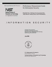 Performance Measurement Guide for Information Security