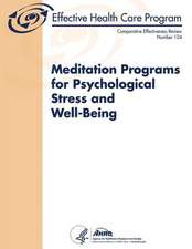 Meditation Programs for Psychological Stress and Well-Being