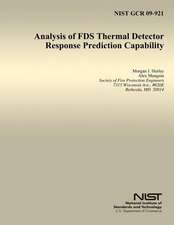 Analysis of Fds Thermal Detector Response Prediction Capability