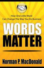 Words Matter