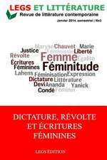 Dictature, Revolte Et Ecritures Feminines