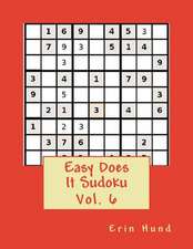 Easy Does It Sudoku Vol. 6