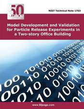 Model Development and Validation for Particle Release Experiments in a Two-Story Office Building