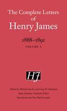 The Complete Letters of Henry James: 1888–1891: Volume 1