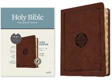 KJV Wide Margin Bible, Filament-Enabled Edition (Leatherlike, Dark Brown Medallion, Indexed, Red Letter)