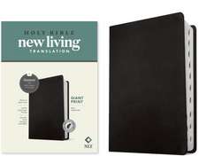 NLT Giant Print Bible, Filament Enabled (Leatherlike, Black, Indexed, Red Letter)