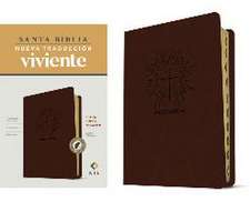 Santa Biblia Ntv, Letra Súper Gigante (Sentipiel, Café Oscuro, Índice, Letra Roja)