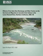 Effects of Iron Gate Dam Discharge and Other Factors on the Survival and Migration of Juvenile Coho Salmon in the Lower Klamath River, Northern Califo