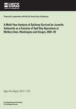 A Multi-Year Analysis of Spillway Survival for Juvenile Salmonids as a Function of Spill Bay Operations at McNary Dam, Washington and Oregon, 2004-0