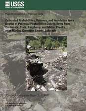 Estimated Probabilities, Volumes, and Inundation Area Depths of Potential Postwildfire Debris Flows from Carbonate, Slate, Raspberry, and Milton Creek