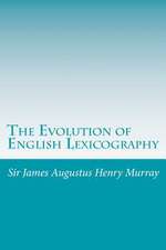 The Evolution of English Lexicography