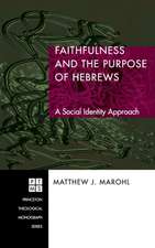 Faithfulness and the Purpose of Hebrews