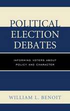 Political Election Debates