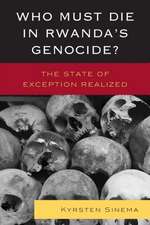 WHO MUST DIE IN RWANDAS GENOCIPB