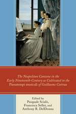 The Neapolitan Canzone in the Early Nineteenth Century as Cultivated in the Passatempi Musicali of Guillaume Cottrau