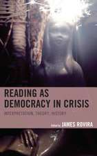 READING AND DEMOCRACY IN CRISICB